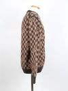 Ribbed Damier crew neck knit M - LOUIS VUITTON - BALAAN 6