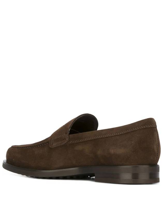 Mocassino Classic Suede Loafers Brown - TOD'S - BALAAN 4