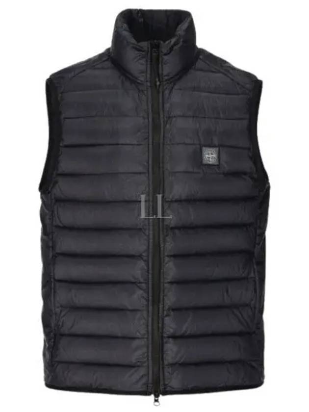 Chamber R Nylon Down Vest Navy - STONE ISLAND - BALAAN 2