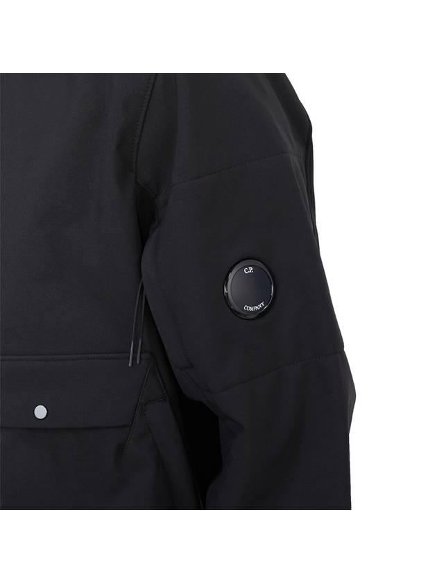 Shell R Bomber Jacket Black - CP COMPANY - BALAAN 9