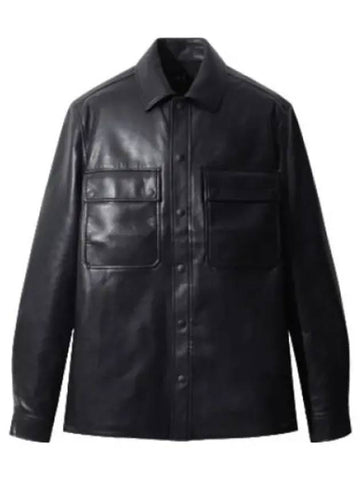 Leather Overshirt Jacket Rider - IRO - BALAAN 1