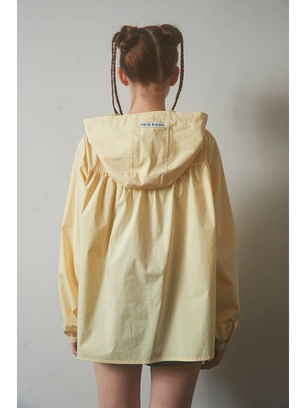 pocket hood shirt yellow - FOR THE WEATHER - BALAAN 9