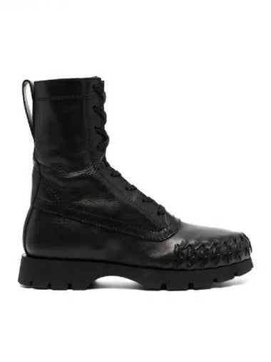 Lace up detail leather boots 271370 - JIL SANDER - BALAAN 1