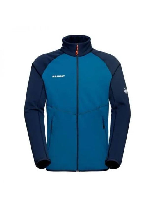 Men's Aconcagua ML Zip-Up Jacket Blue - MAMMUT - BALAAN 1