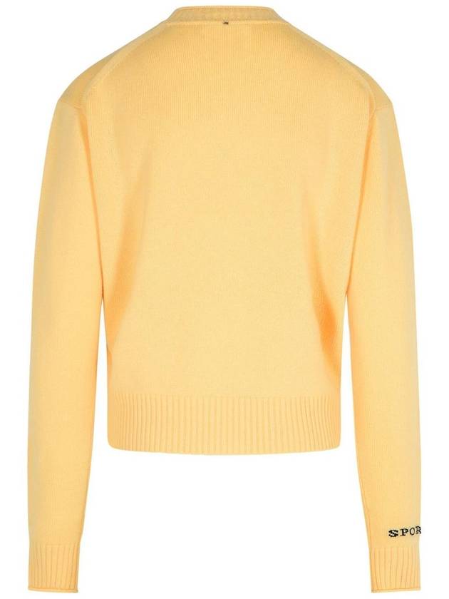 Sportmax 'Agadir1234' Ivory Wool Blend Sweater - MAX MARA SPORTMAX - BALAAN 3