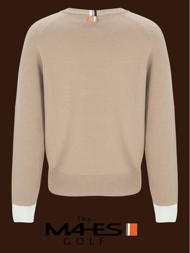 Knit Sweater Orange Label British Beige Soft Knit GN40387 - MAHES - BALAAN 2