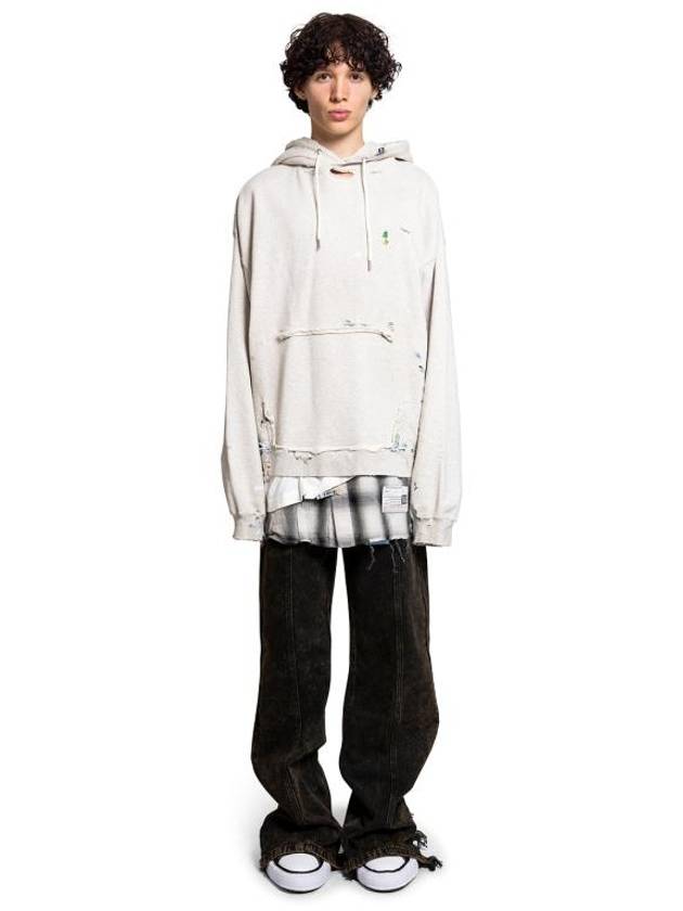 Triple Layered Hoodie White - MAISON MIHARA YASUHIRO - BALAAN 5