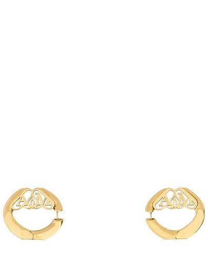 SEAL logo earrings 780982 J160K8500 B0010988514 - ALEXANDER MCQUEEN - BALAAN 2