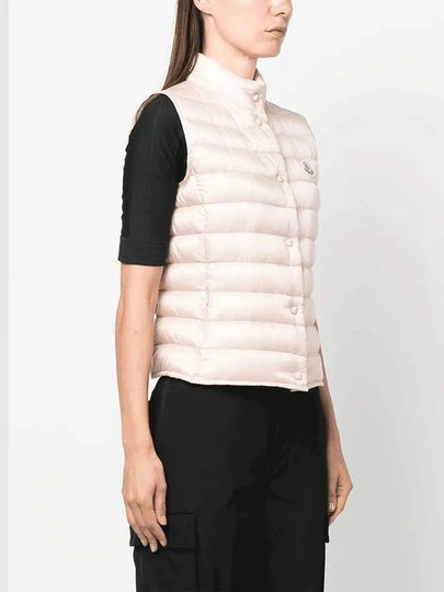 Women s Rihanna logo patch padded vest 1A10200 53048 529 - MONCLER - BALAAN 2