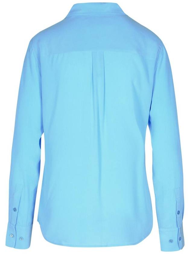 Equipment Light Blue Silk Shirt - EQUIPMENT - BALAAN 3