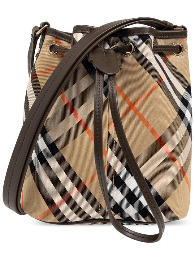 Check Bucket Bag Beige - BURBERRY - BALAAN 2