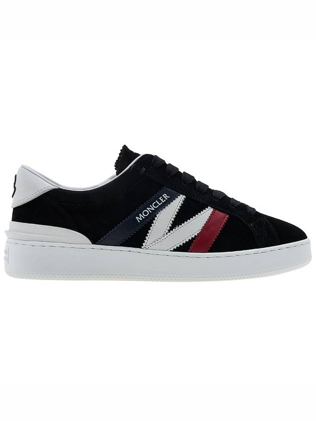 Monaco M Low Top Sneakers Black - MONCLER - BALAAN 3