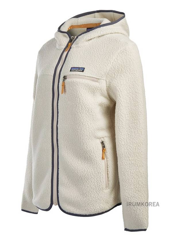 Retro Pile Hooded Jacket Ivory - PATAGONIA - BALAAN 3