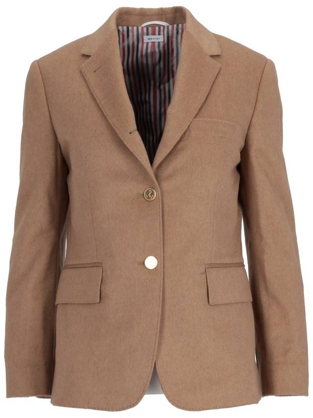 Classic Hair Sports Jacket Brown - THOM BROWNE - BALAAN 2