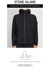 Primaloft Insulation Soft Shell-R Hooded Jacket Black - STONE ISLAND - BALAAN 3