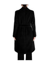 Asti Wool Single Coat Black - MAX MARA - BALAAN 4