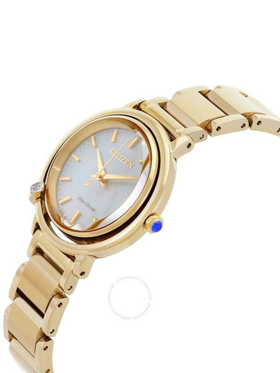 Citizen L Eco-Drive Mother of Pearl Dial Ladies Watch EM1092-64D - CITIZEN - BALAAN 2