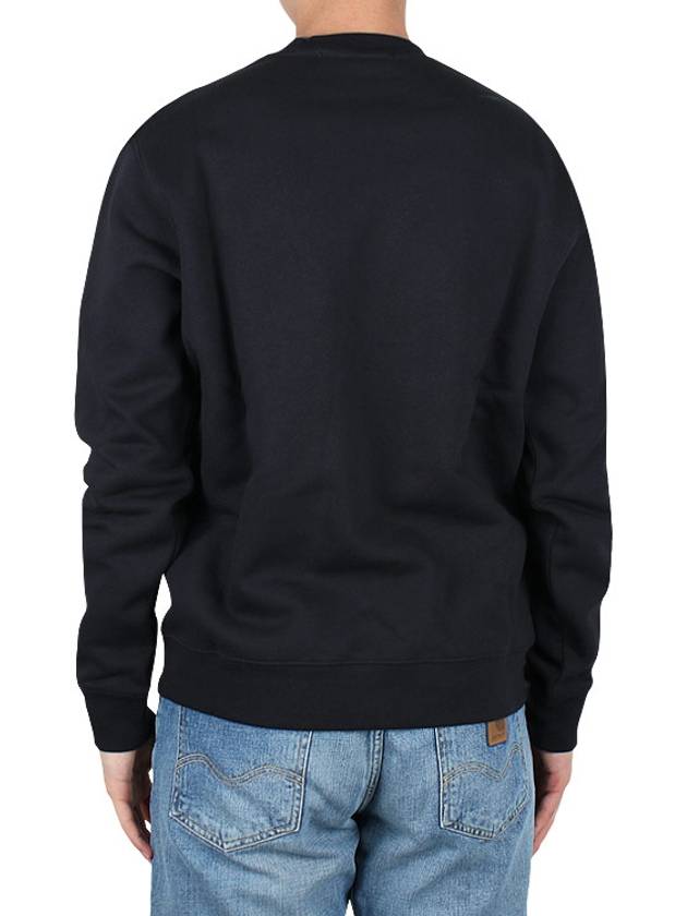 Box Logo Print Sweatshirt Black - MSGM - BALAAN 5