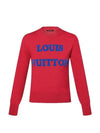 Big Logo Knit Top Red - LOUIS VUITTON - BALAAN 2