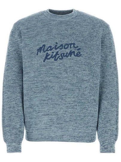 Sweater MM00807KT1108 H476 Light Blue - MAISON KITSUNE - BALAAN 2