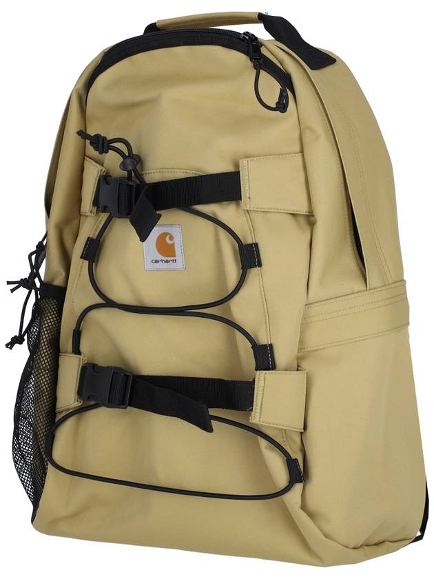 Kickflip Recycled Polyester Canvas Backpack Beige - CARHARTT WIP - BALAAN 3