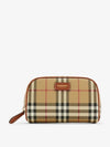 Check Pouch Bag Beige - BURBERRY - BALAAN 2