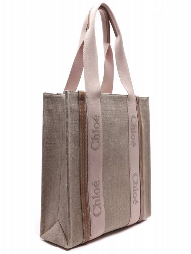 Woody Tote Bag Beige - CHLOE - BALAAN 4