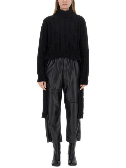 MM6 Cable Knit Turtleneck Sweater S62HA0082S18385 - MAISON MARGIELA - BALAAN 2