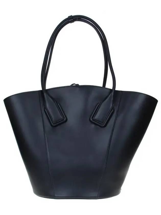 Medium Basket Tote Bag Black - BOTTEGA VENETA - BALAAN 5