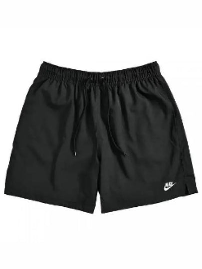 Club Woven Flow Shorts Black - NIKE - BALAAN 2