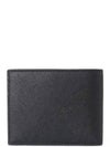 Baby Brasai Leather Half Wallet Black - BALLY - BALAAN 4