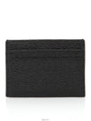 Card wallet three stripe tab pebble grain business MAW031L - THOM BROWNE - BALAAN 4