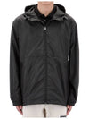 EA7 Visibility Hooded Jacket Black - EMPORIO ARMANI - BALAAN 1