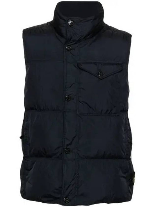 Crinkle Reps R-NY Down Vest Navy - STONE ISLAND - BALAAN 2