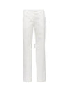 Cotton Chino Straight Pants White - MIU MIU - BALAAN 2