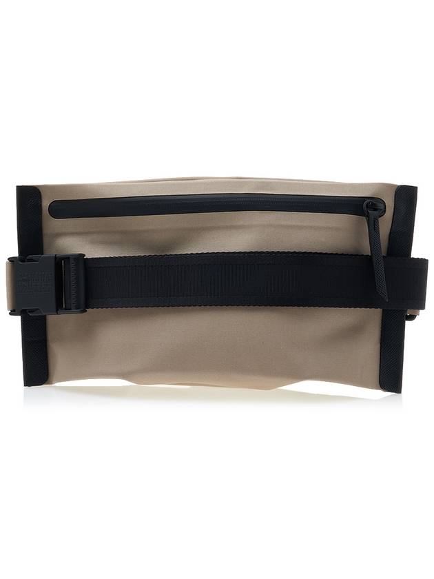 Stitch Logo Belt Bag Beige Black - MAISON MARGIELA - BALAAN 4