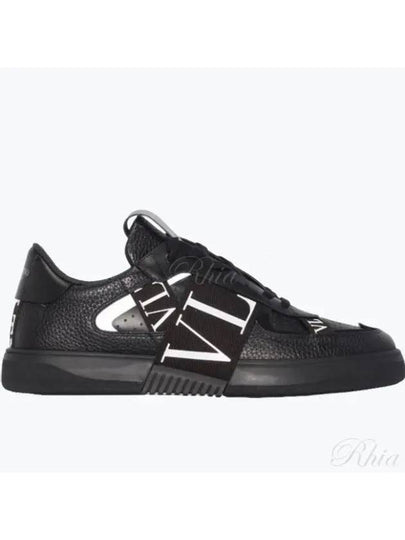 VLTN Low Top Sneakers Black - VALENTINO - BALAAN 2