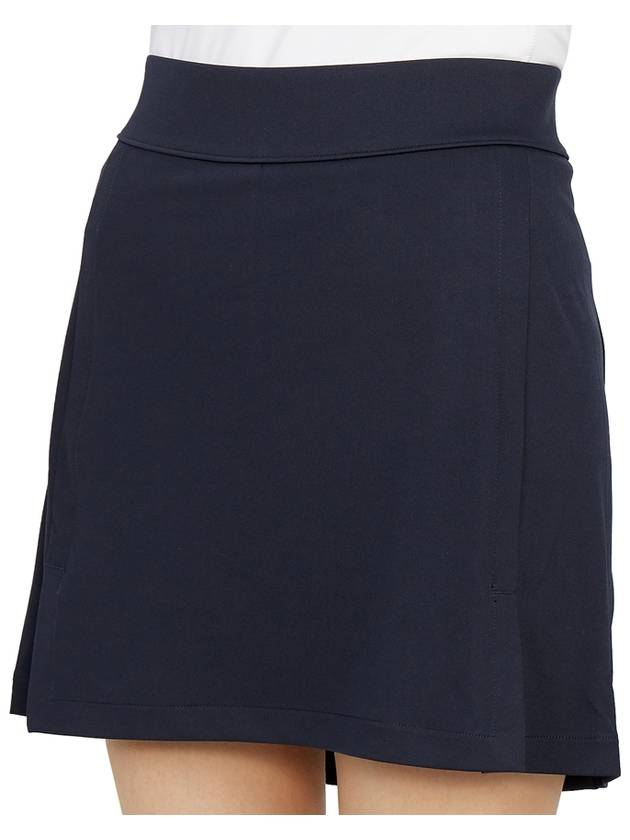 Women's Amelie Mid Golf Skirt Navy - J.LINDEBERG - BALAAN 9