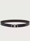 Free Cutting Reversible Belt Black - SALVATORE FERRAGAMO - BALAAN 2