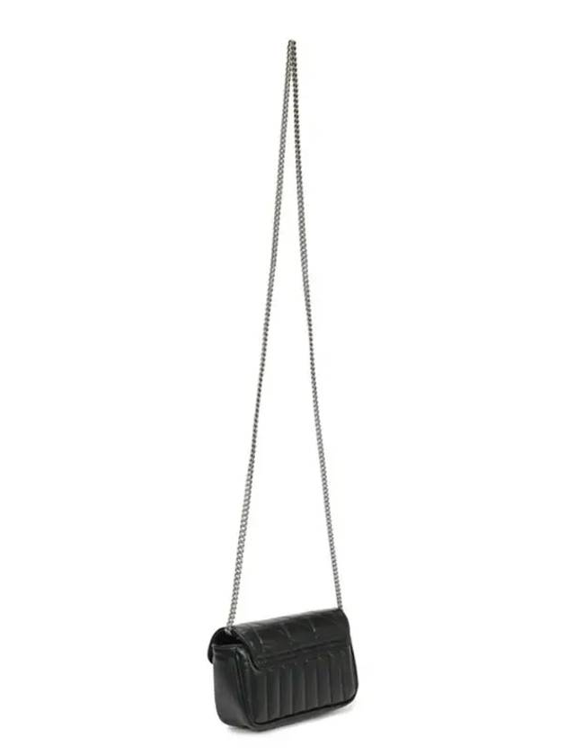 GG Marmont Silver Hardware Super Mini Bag Black - GUCCI - BALAAN 5