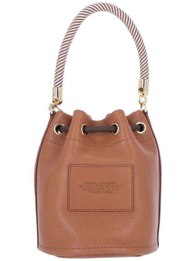 The Leather Bucket Bag Argan Oil - MARC JACOBS - BALAAN 4