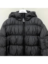 Women s MEDONTE Logo Patch Short Down Padded Jacket Black 1A00025 5973I 999 - MONCLER - BALAAN 3