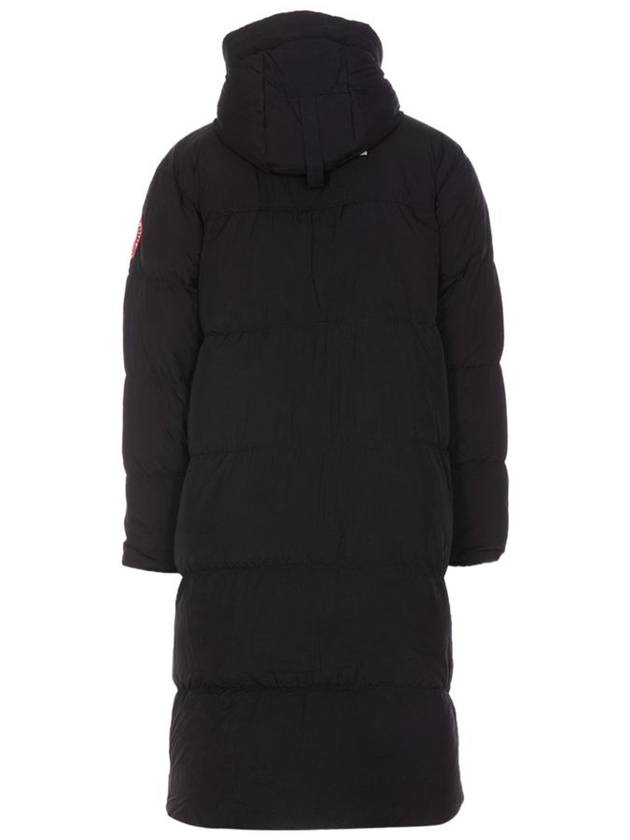 Lawrence Puffer Long Padding Black - CANADA GOOSE - BALAAN 4