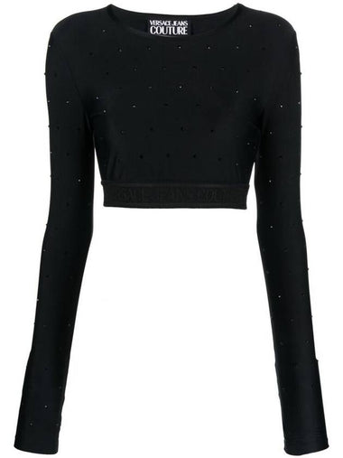 Versace Jeans Couture Top Cropped - VERSACE - BALAAN 1