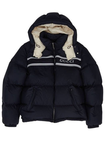 zip up puffer jacket - GUCCI - BALAAN 1