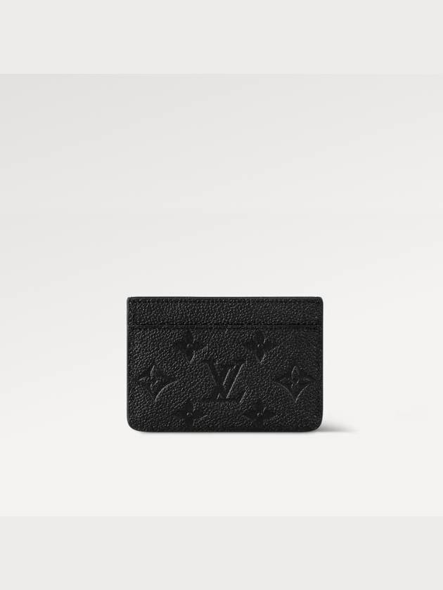 Monogram Empreinte Card Wallet Black - LOUIS VUITTON - BALAAN 5