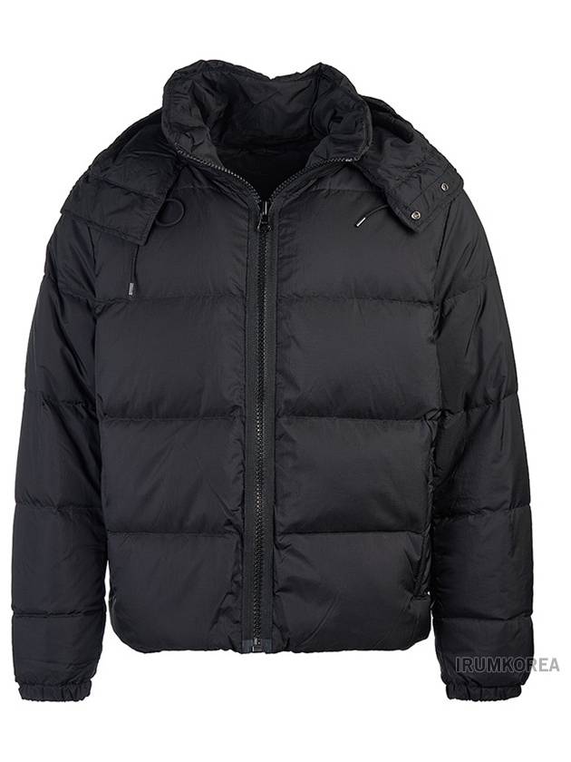 Midlayer Short Padded Down Jacket Black - TEN C - BALAAN 2