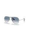 Aviator Metal Sunglasses Blue - RAY-BAN - BALAAN 1