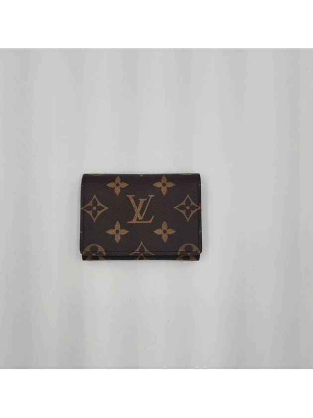 Enveloppe Carte De Visite Monogram Card Wallet Brown - LOUIS VUITTON - BALAAN 3