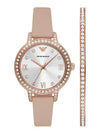 AR80069SET Cleo Bracelet Set Women's Leather Watch - EMPORIO ARMANI - BALAAN 5